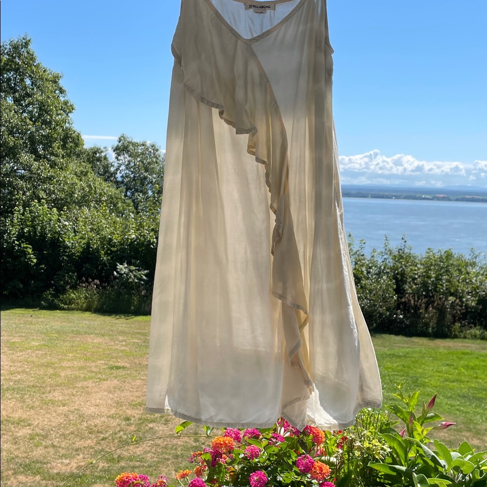 Billabong Cream Dress M